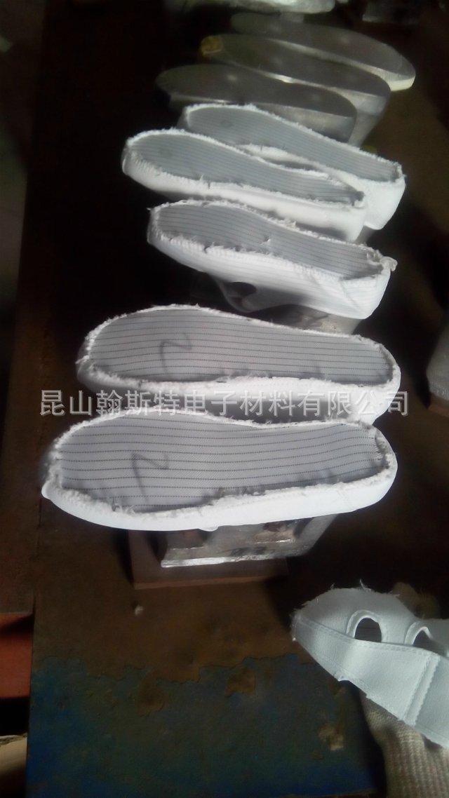 防静电鞋面缝制车间