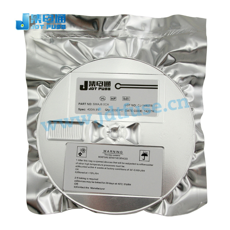 瞬变抑制二极管SMAJ8.0CA 瞬态抑制二极管 TVS 厂家直销 免费拿样