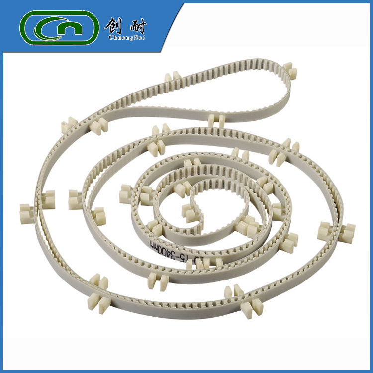 T5加特殊档板同步带原装H型微型同步带 聚氨酯梯形齿 同步带