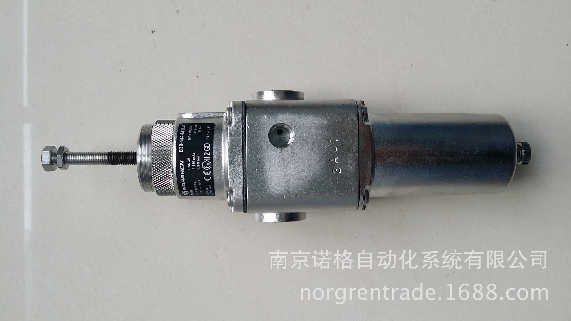 NORGREN诺冠不锈钢过滤减压阀B38-444-M1LA