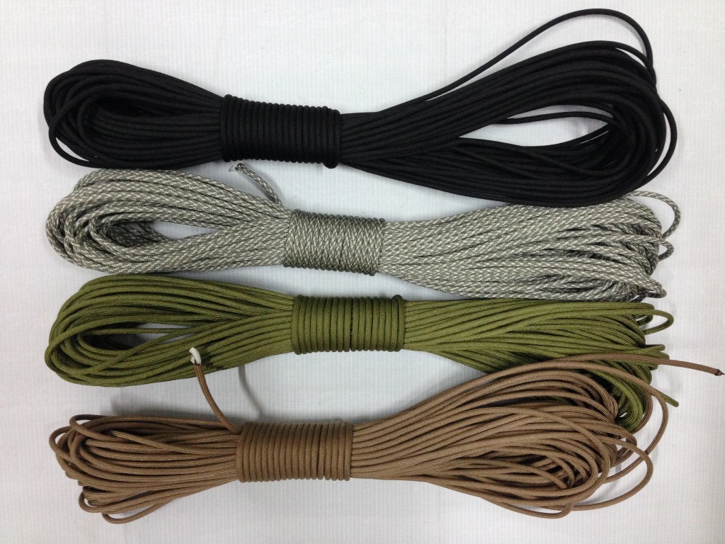 七芯绳 550拉力 七芯降落伞绳 户外救生野营装备厂家直销