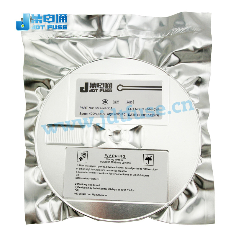 SMAJ440CA  440V双向贴片瞬态抑制二极管TVS深圳 厂家直销现货