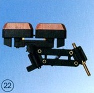 C型双杆双头集电器