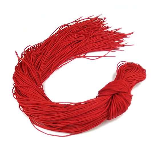 本命年穿玉红绳细红线 diy饰品配件 流苏吊穗细线配饰批发
