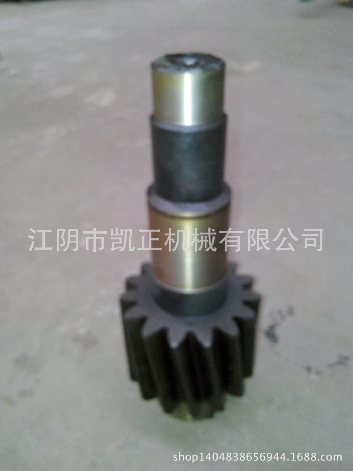 江阴凯澄起重机行车钢丝绳电动葫芦原厂配件0.5t减速器08齿轴