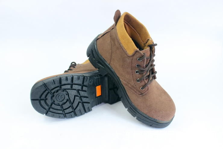 高帮劳保鞋钢包头防刺穿防砸男焊工电焊鞋轮胎底