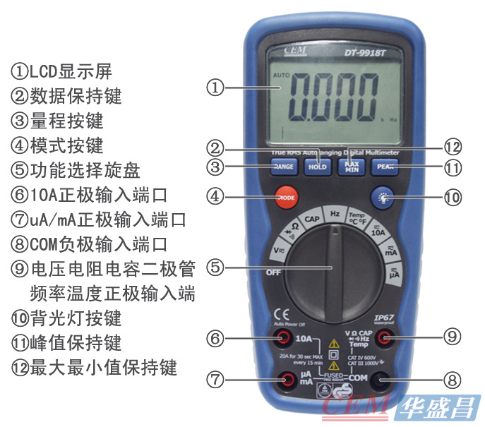 CEM DT-9918Tñ רҵˮñ