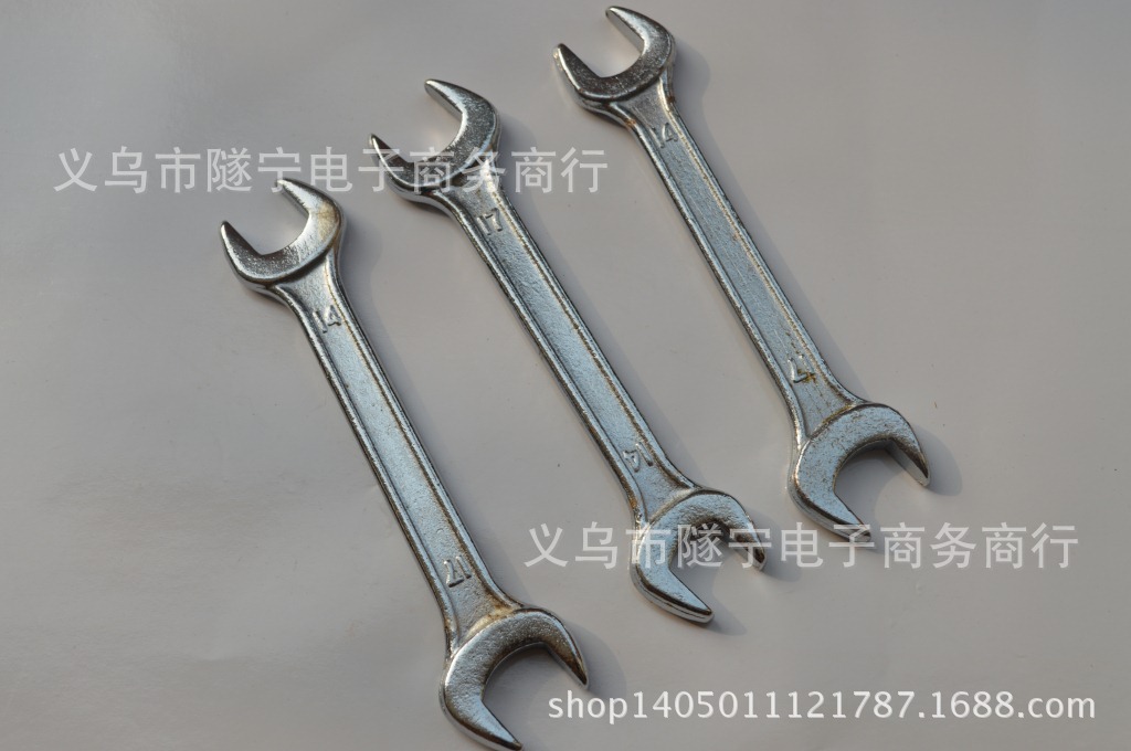 14-17叉扳手 家用开口 二元店五金工具 二元百货批发