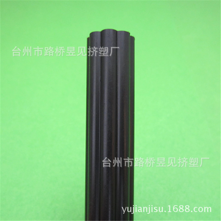 Productos de extrusión de plástico Barra de PVC barra redonda hueca Procesamiento de extrusión de varilla de plástico de PVC productos personalizados