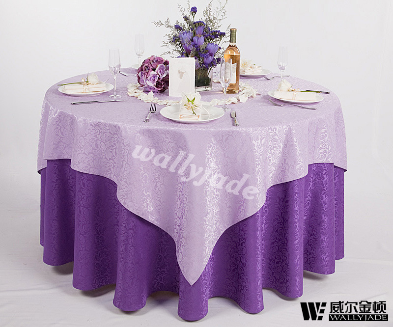 hotel Hotel Table Skirt Explosive money Jacquard weave Fabric banquet round table Table cloth Conference table Factory customized