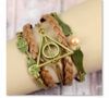 Speed Store DIY Creative Weaving Bracelet Hunger Games Jewelry Harry Potter Death Saint Skin Bracelet