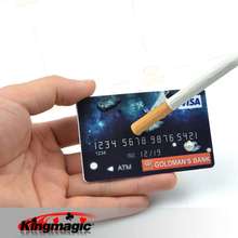 G0236 信用卡悬浮香烟 King Magic  魔术道具厂家 批发 魔术玩具