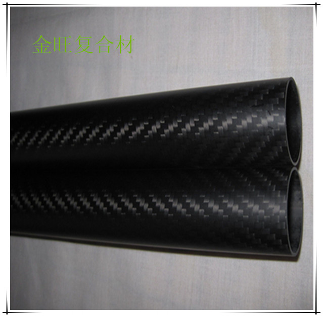 3K碳纤维管  厂家定 制多规格碳纤维管 哑光/亮光 横纹/斜纹 卷管
