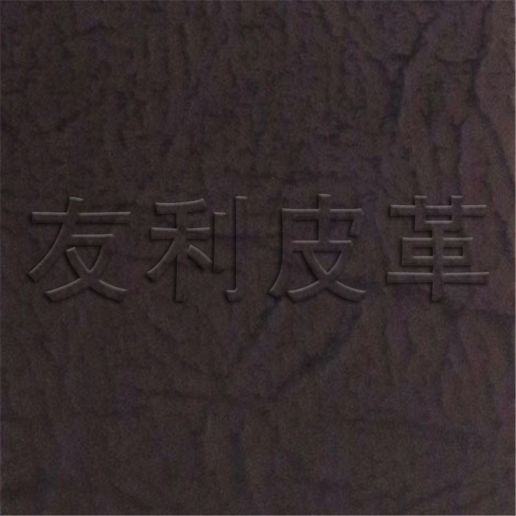 皮革厂家供应 PVC人造革 高光石头纹皮料 箱包手袋皮革