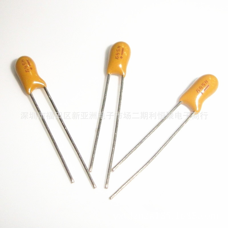 6.8uf 35v 直插钽电容 199D685X9035CA钽电容器