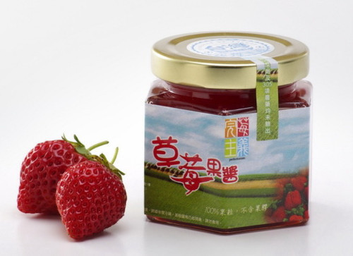 供应优惠果酱瓶 草莓酱玻璃瓶280 六棱瓶