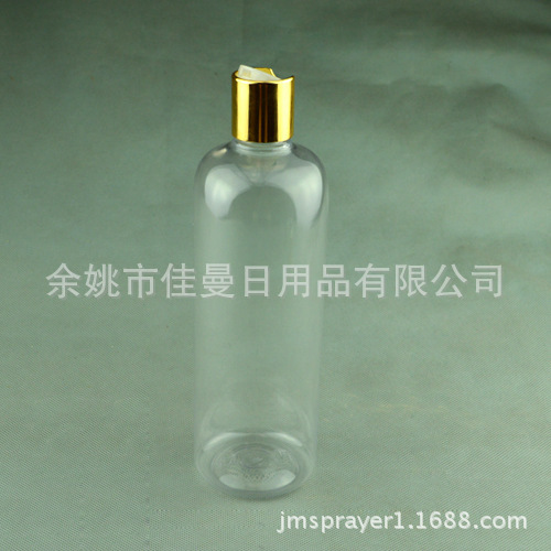 厂家直销500ml PET透明千秋盖瓶 千秋盖瓶 便携式乳液千秋盖瓶 