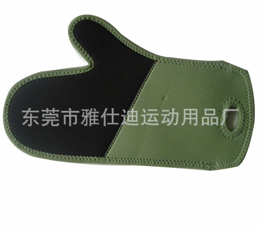 微波爐手套綠色
