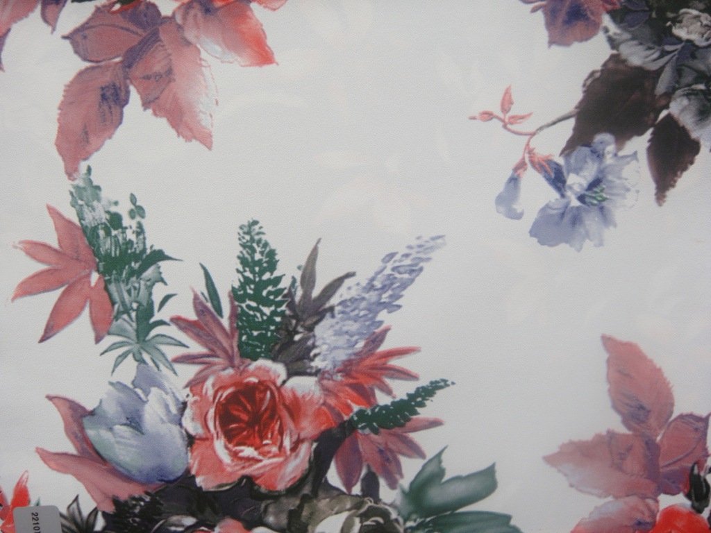 PU服装革 干贴PU革 水洗服装革  印花人造革