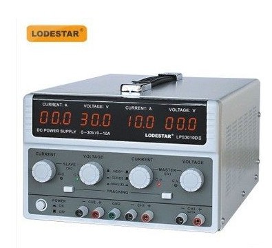 乐达线性电源 双路直流稳压电源供应器 30V/10A LPS3010DII