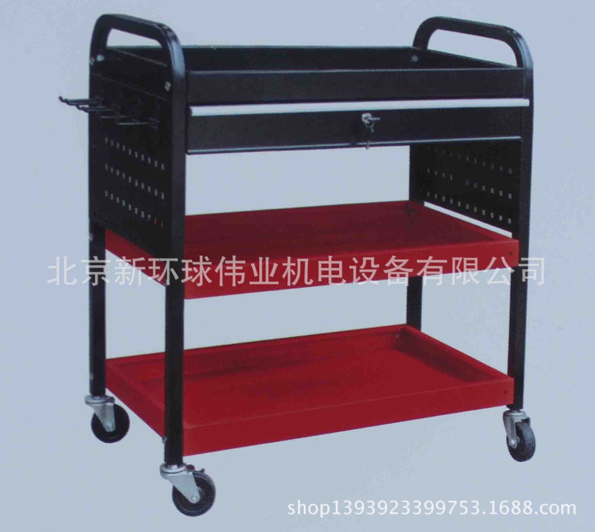 抽屉式三层零件车