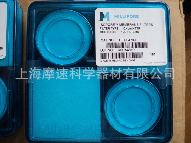 millipore聚碳酸酯滤膜47mm*0.4um HTTP04700