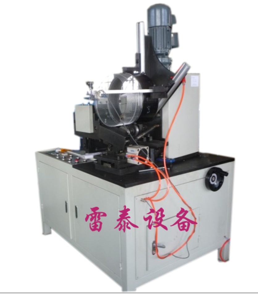 钢丝网切断圈圆机(旋转式）汽车滤芯制造 大空滤钢丝网圈圆机