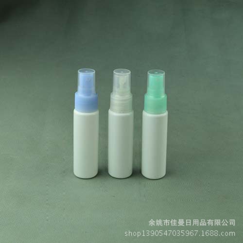 厂家直销30MLPET白色喷雾瓶,细长型瓶子,化妆水喷雾瓶