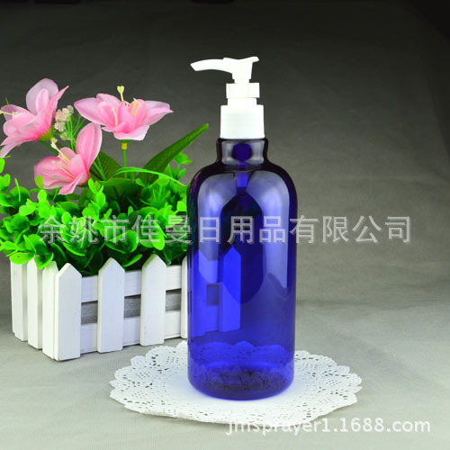 500ml塑料瓶 洁面乳液瓶 按压乳液瓶 卡口瓶 PET瓶子