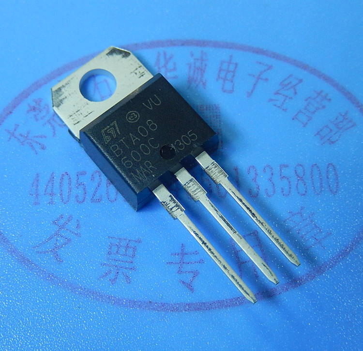 BTA08-600C BTA08 8A/600V 双向可控硅 全新原装 质量保证