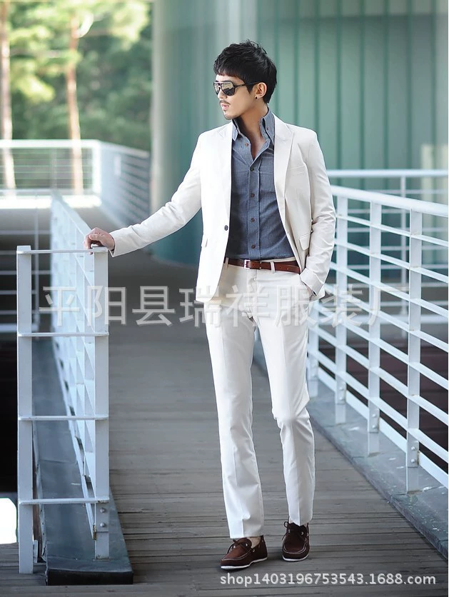 White set, classic suit, direct factory sales, 2020, Korean style