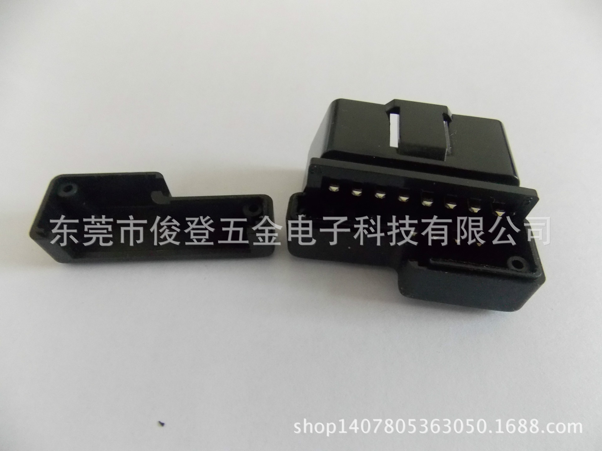Factory sells OBD2 L-shaped shell for OBD降压线
