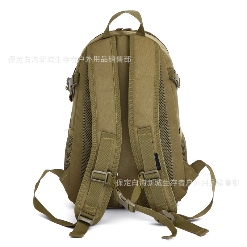 Directo de fábrica 15L bolso del alpinismo al aire libre mochila de viaje bolsa de asalto táctico impermeable estudiante Mochila pequeña mochila