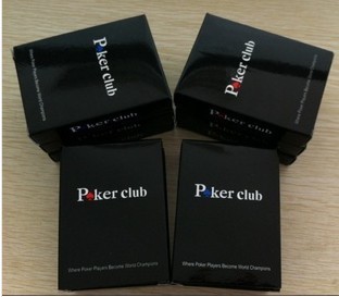 POKER CLUB Texas Hold'em Playing Cards Plastic Large Characters Wide Cards Playing Cards Wholesale Large Corner Poker