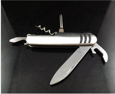 5开多功能瑞士军刀 户外多用 瑞士军刀 多用小刀 折叠小刀