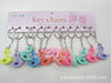 Acrylic swan, keychain, wholesale