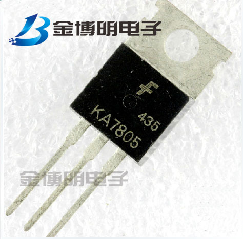 现货KA7805稳压管 KA7805ETU TO-220-3三端稳压芯片