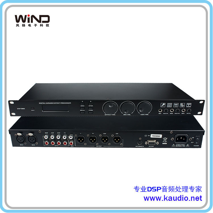 厂家直销 风扬Thinya  DSP880卡拉OK效果器   数字前级效果器