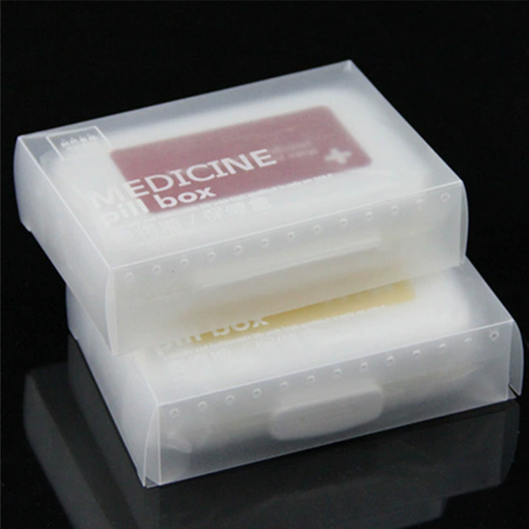 Портативная герметичная коробка для лекарств с восемью сетками Медицинская аптечка двухслойная 8-сеточная подводная упаковка ящик для хранения пластиковая коробка