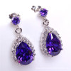 Fashionable shiny earrings, factory direct supply, Korean style, bright catchy style, wholesale