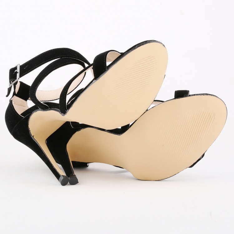 2018 Summer Sexy High Heels Women's Sandals Shoes Female Sandals Thin High Heels Buckle Summer Shoes Plus Size Wedding Shoes 46 5