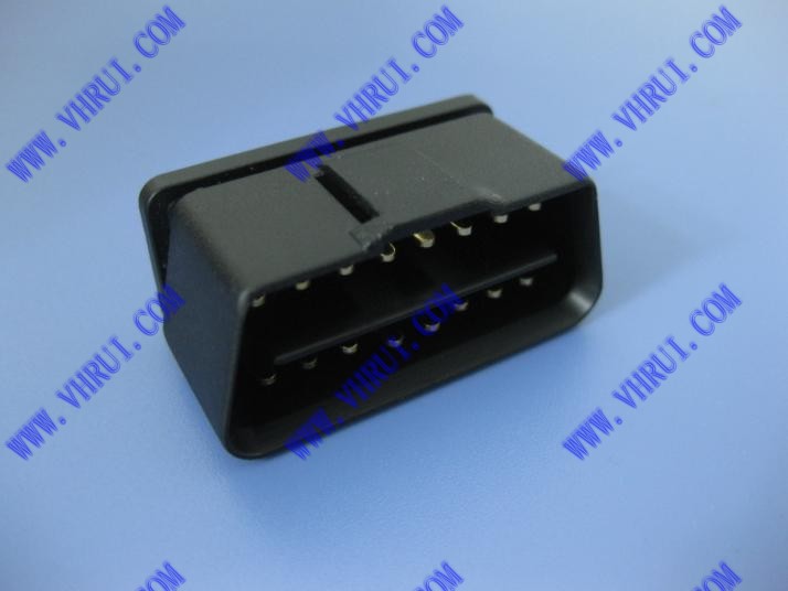 厂家直销 专业生产 OBD镀金插头（黄铜镀金）