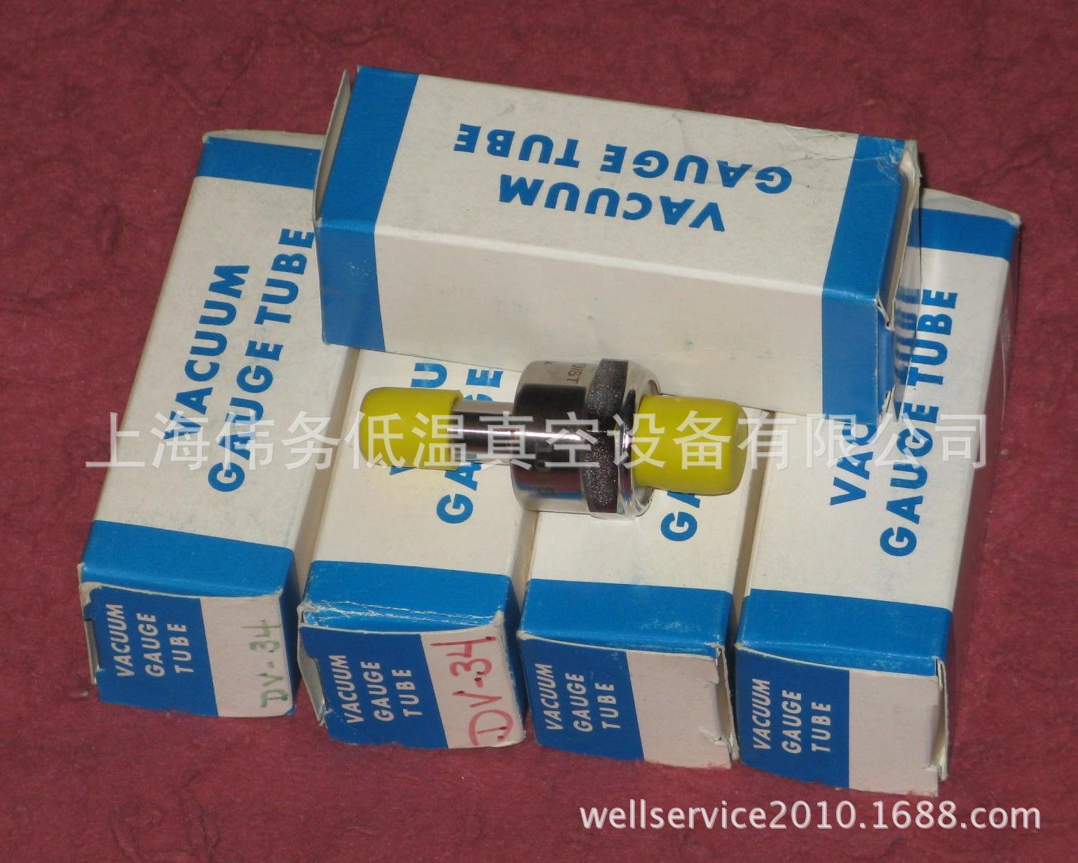 Hastings DV-34 Vacuum Gauge Tube