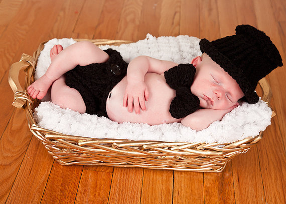Woolen woven children's cartoon sweater for new born