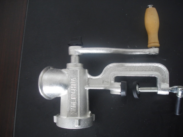 香肠加工设备碎肉机灌肠机 家用型手摇绞肉灌肠机 7#碎肉机绞肉机