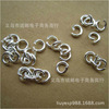 DIY jewelry accessories material wholesale opening ring connecting iron circle bracelet necklace accessories