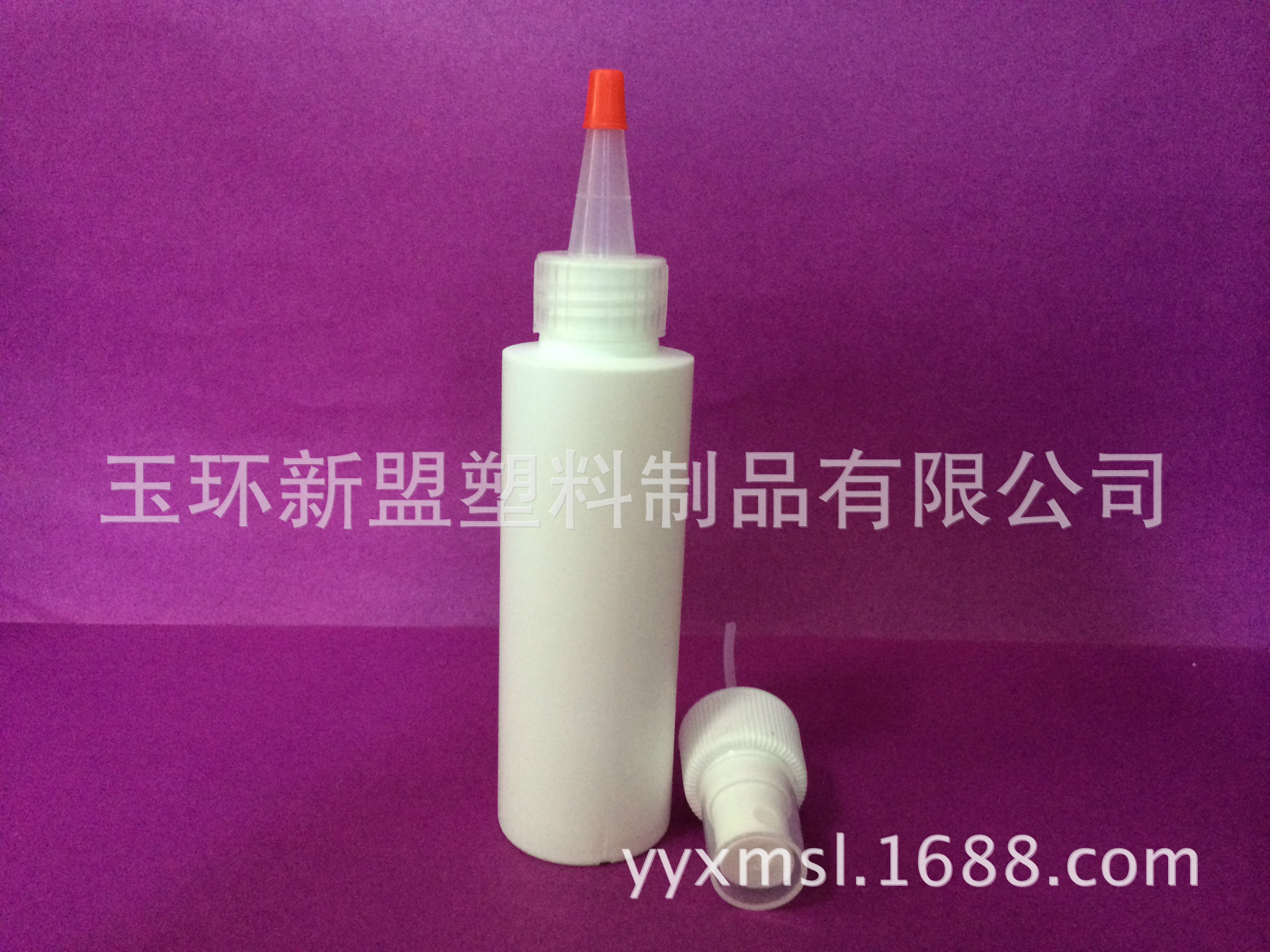 供应100ml喷雾瓶 尖嘴盖瓶