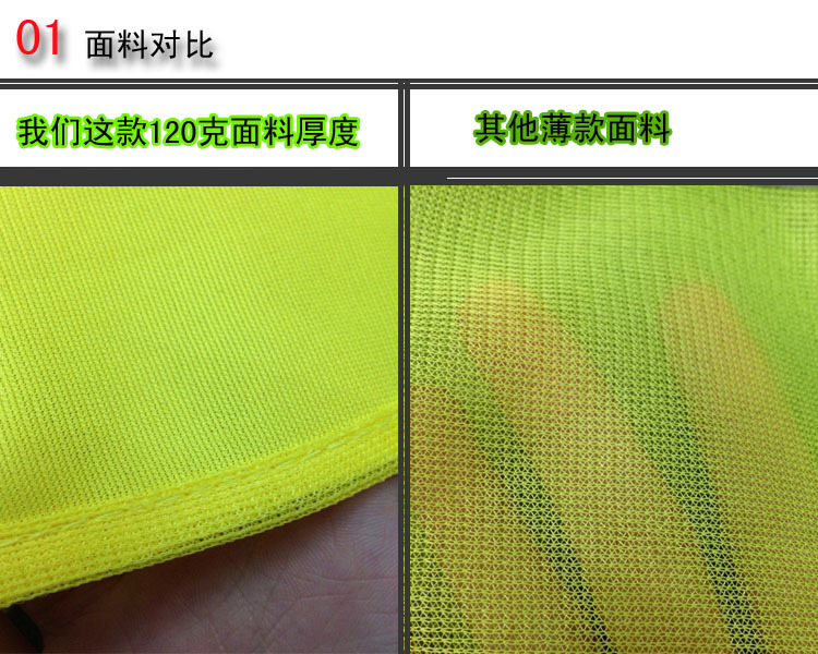 面料对比