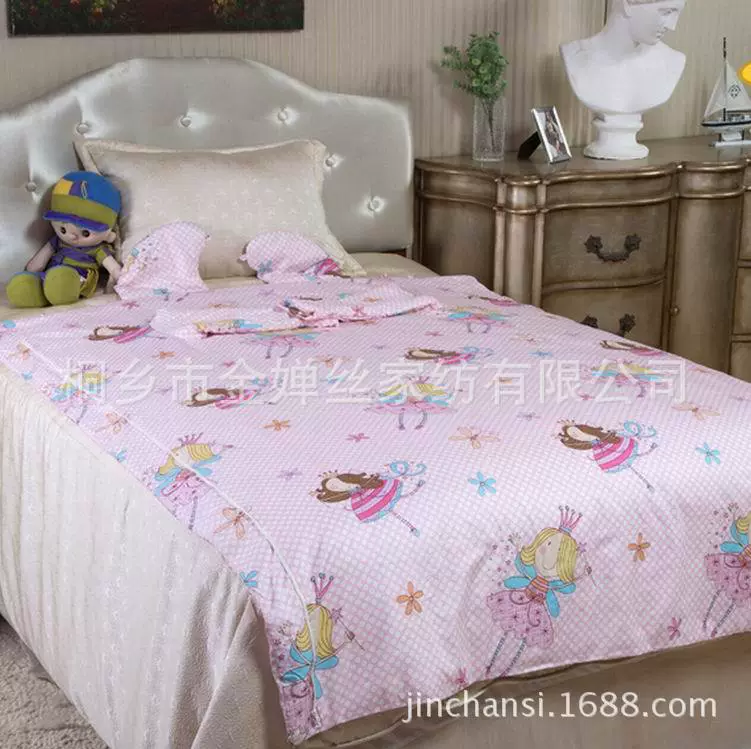 Children's silk sleeping bag, winter liner, wholesale