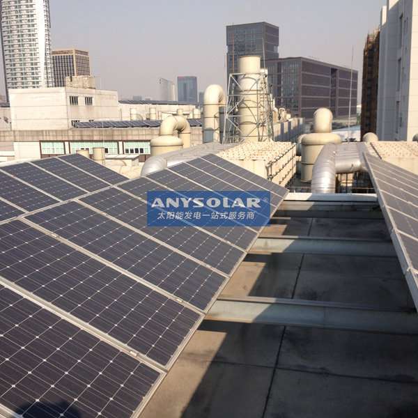 500KW太陽能屋頂分佈式光伏並網發電系統08